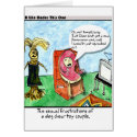 Sexual Frustrations of a Dog Chew Toy--Funny! cards