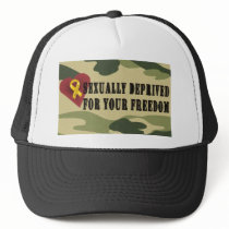 Sexually Deprived for Your Freedom Mesh Hats