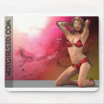 Sexy 3D Babes Mouse Pad mousepads by hotgirls3d_dotcom Sexy 3D Babes Mouse Pad mousepads