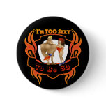Sexy 50th Birthday Button