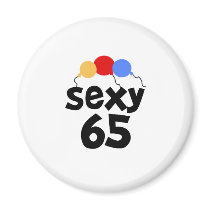 Sexy 65 magnets by birthdayTshirts Sexy 65 magnets