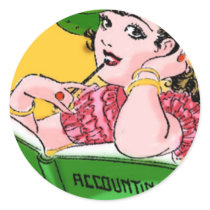 Sexy Accountant Stickers
