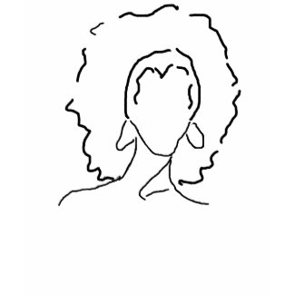 Sexy Afro hair shirt