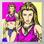 Sexy Amazon Women Posters