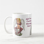 Sexy Angel with Heart Halo Customizable Mug Al Rio