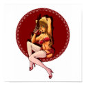 Sexy Anime Pinup Girl Poster posters by midnight766 Sexy Anime Pinup Girl Poster posters