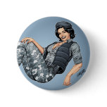 Sexy Army Military Pinup Girl in Camo #4 by Al Rio