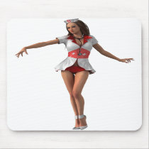 Sexy Art - Sexy Nurse - Sexy 3D Babes Mouse Pad mousepads by hotgirls3d_dotcom Sexy Art - Sexy Nurse - Sexy 3D Babes Mouse Pad mousepads