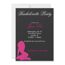 Sexy Bachelorette Invitation