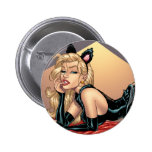 Sexy Bad Kitty with Stockings Pinup Girl by Al Rio
