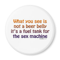 Sexy Beer Belly Magnets by ironydesign Sexy Beer Belly Magnets