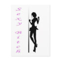sexy bitch postcards by senicaco sexy bitch postcards