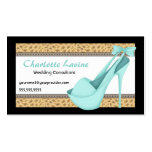 Sexy BlueHeels and Leopard Business Card