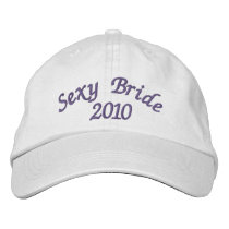 Sexy Bride 2010 Womens Embroidered Hat