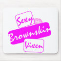 Sexy Brown Vixen Mousepad