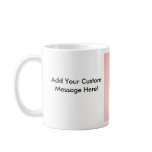 Sexy Brunette with Roses  Custom Message by Al Rio Mugs