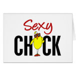 Sexy Chick Greeting Card