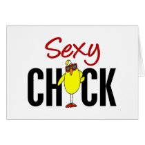 Sexy Chick cards by chicktees Sexy Chick cards