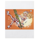 Sexy Christmas Pinup Girl on Swing by Al Rio flyers