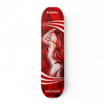 Sexy College Girl Skateboard Deck