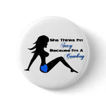 Sexy Cowboy Button