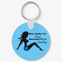 Sexy Cowboy Keychain by GoNaked Sexy Cowboy Keychain