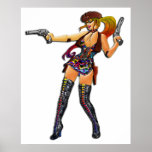 Sexy Cowgirl Poster