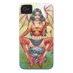 Sexy Devil saying Come Here by Al Rio iPhone 4 Case