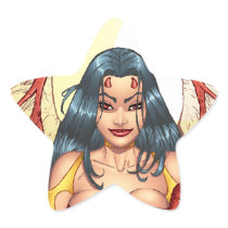 Sexy Devil saying Come Here by Al Rio Star Stickers