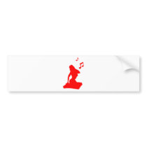 Sexy DJ bumper stickers