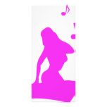 Sexy DJ Full Color Rack Card