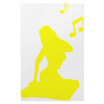 Sexy DJ Personalized Stationery