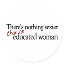 Sexy Educated Women stickers by worldsfair Sexy Educated Women stickers