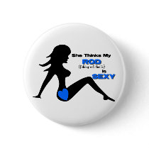 Sexy Fishing Rod Button by GoNaked Sexy Fishing Rod Button