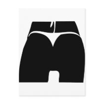 sexy g-string ass postcards by Tomaniac sexy g-string ass postcards