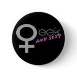 Sexy Geek Button