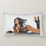 Sexy Girl American MoJo Pillow