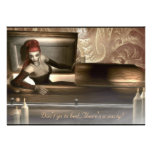 Sexy Gothic Vamp Halloween Party Invitation