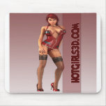 Sexy Hot Girls - Virtual Girls 3D Mouse Pad