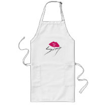 Sexy Hot Pink Lips - Apron