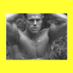 Sexy Hunk Postcard postcards
