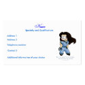 Sexy In Scrubs Ladies Business Card! business cards