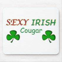 Sexy Irish Cougar mousepads