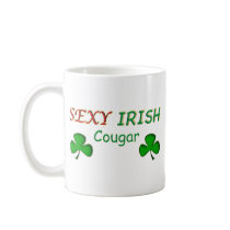 Sexy Irish Cougar mugs