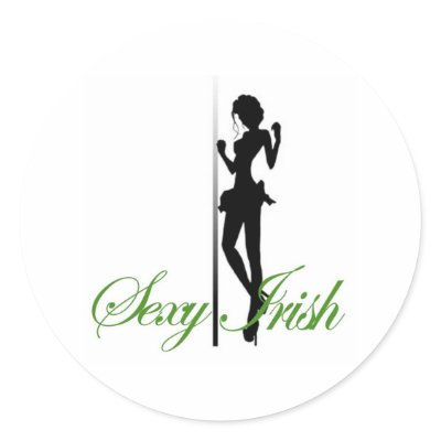sexy Irish Stickers by senicaco