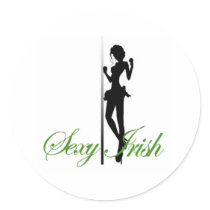 sexy Irish stickers