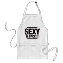 Sexy Is Back - Black aprons