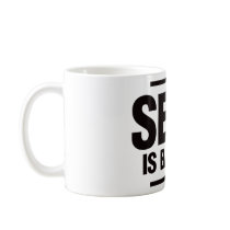 Sexy Is Back - Black mugs
