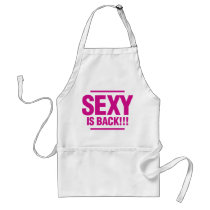 Sexy Is Back - Magenta aprons