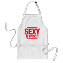Sexy Is Back - Red aprons